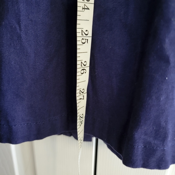 Francesca Miami Full Zip Utility Jacket, Women's, Navy Blue, Size Medium - Picture 5 of 5